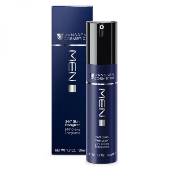 JANSSEN COSMETICS MEN 24/7 SKIN ENERGIZER ENERGETYZUJĄCY KREM DLA MĘŻCZYZN NA DZIEŃ I NA NOC 50ML